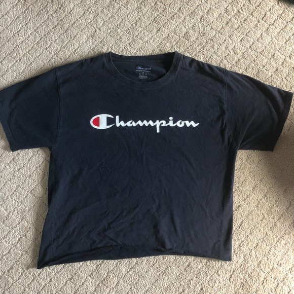 Champion Logo Tee Size M - Picture 2 of 4